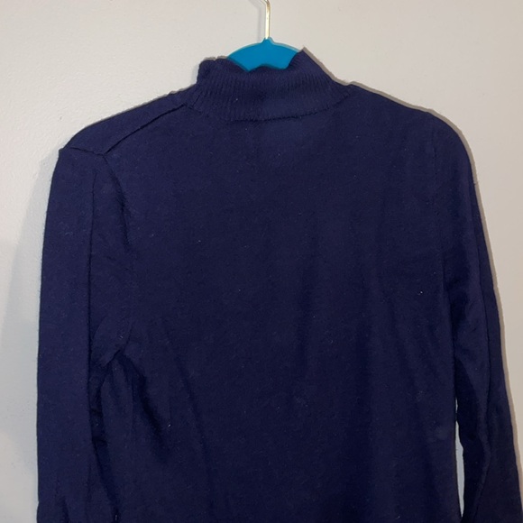 Cynthia Rowley 💯 merino wool long sleeve mock turtleneck dress - Picture 7 of 7